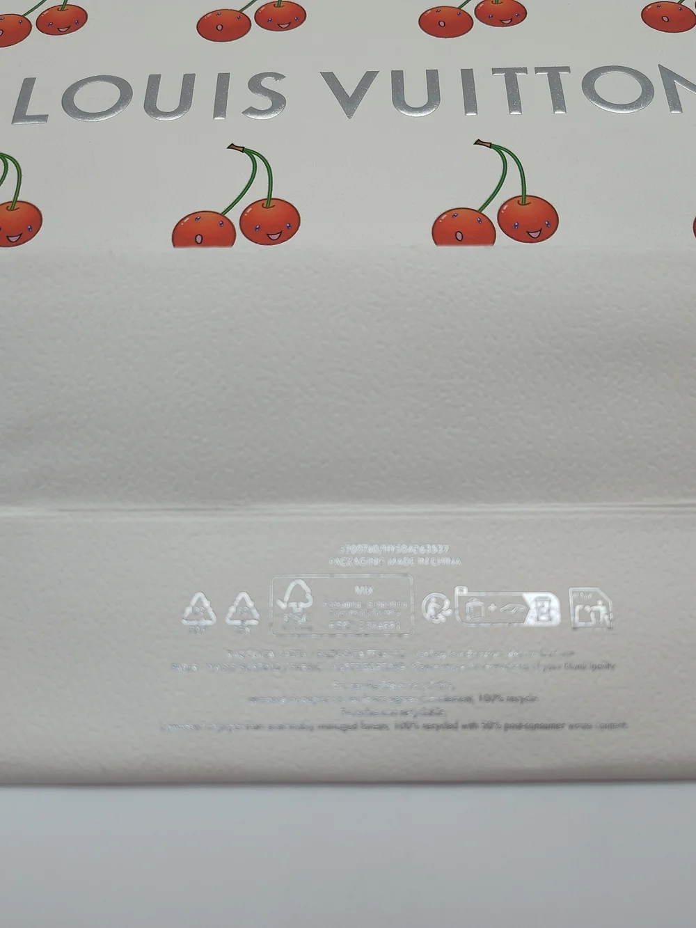 LOUIS VUITTON X Murakami Cherry 2025 Shopping Bag Gift Packaging PRISTINE Rare